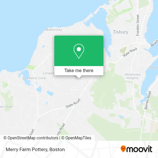 Merry Farm Pottery map