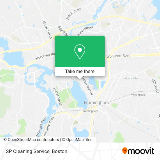 SP Cleaning Service map