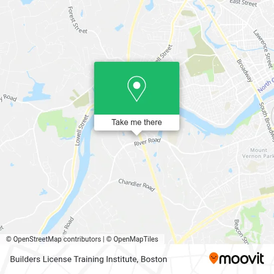 Builders License Training Institute map