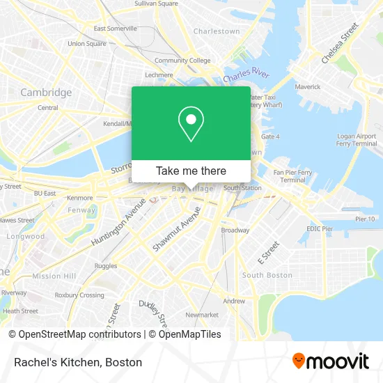 Rachel's Kitchen map