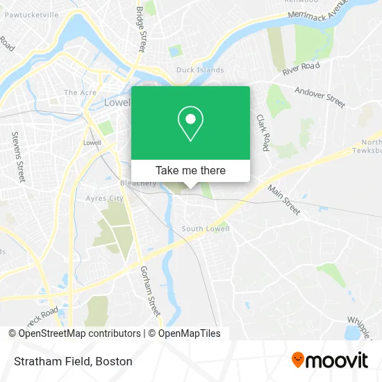 Stratham Field map