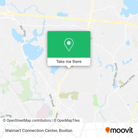 Walmart Connection Center map