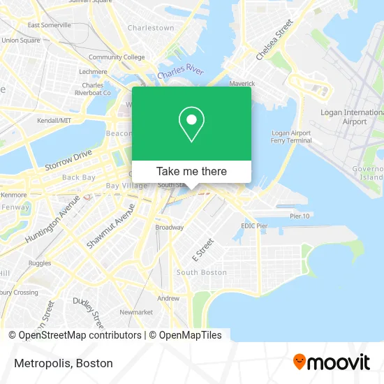 Metropolis map