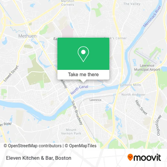 Eleven Kitchen & Bar map