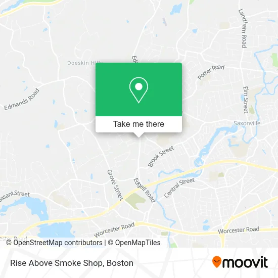 Rise Above Smoke Shop map