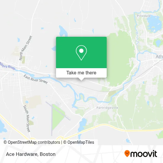 Ace Hardware map