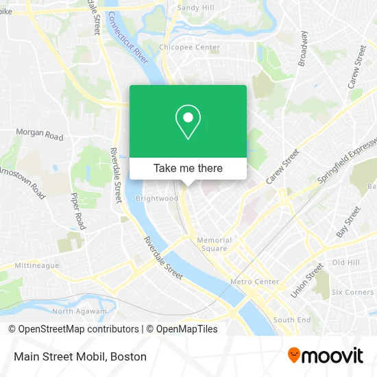 Main Street Mobil map