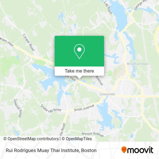 Rui Rodrigues Muay Thai Institute map