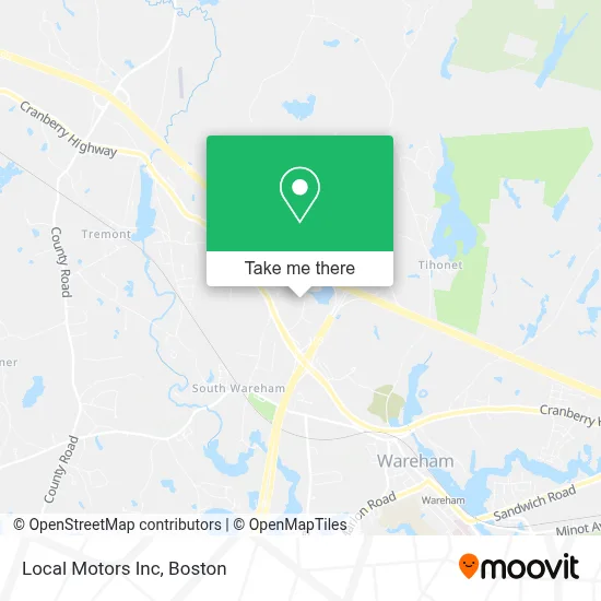 Local Motors Inc map