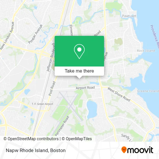 Napw Rhode Island map