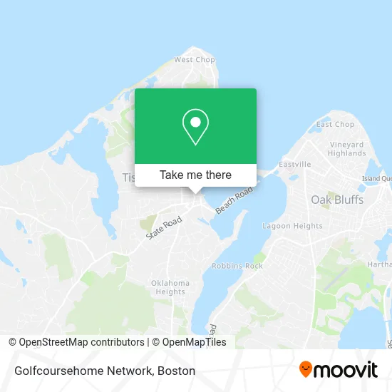 Golfcoursehome Network map