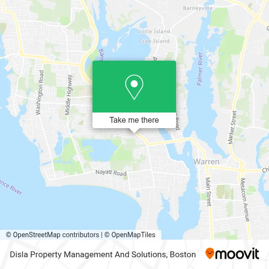 Disla Property Management And Solutions map