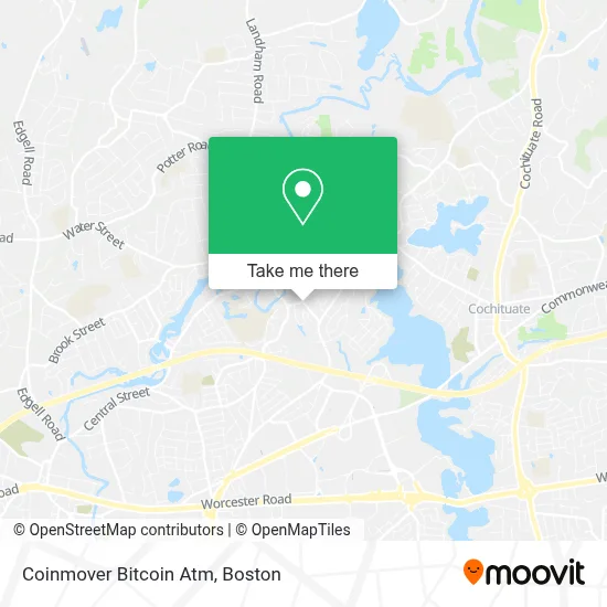Coinmover Bitcoin Atm map