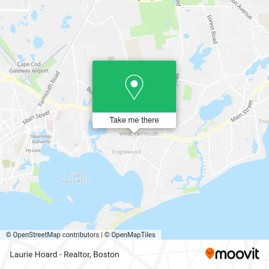 Laurie Hoard - Realtor map