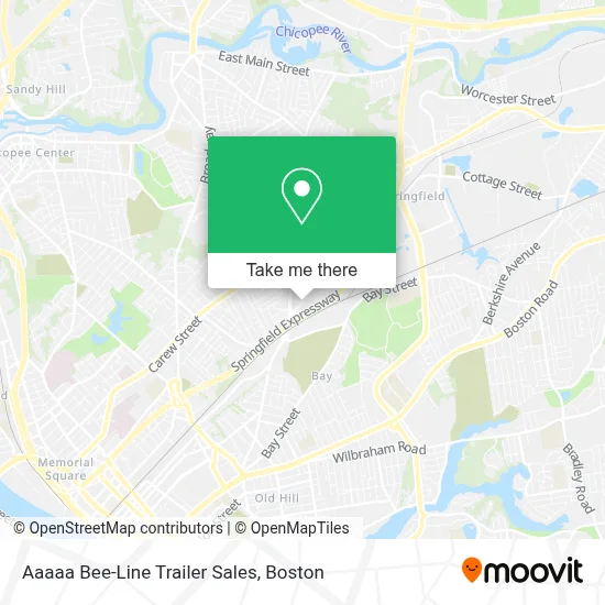 Aaaaa Bee-Line Trailer Sales map