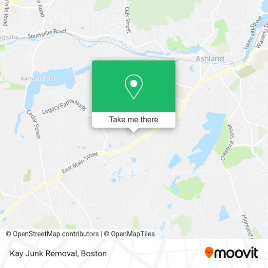 Kay Junk Removal map