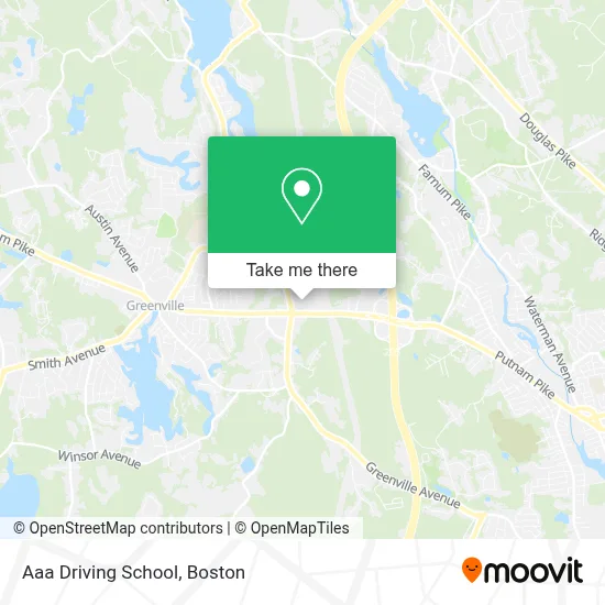 Aaa Driving School map