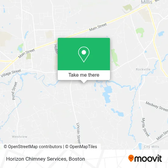 Horizon Chimney Services map