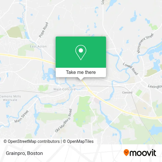 Grainpro map