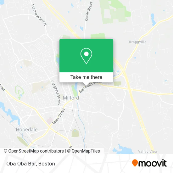 Oba Oba Bar map