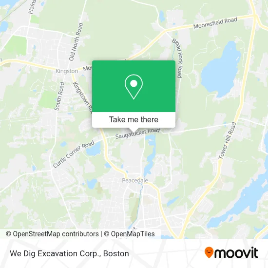 We Dig Excavation Corp. map
