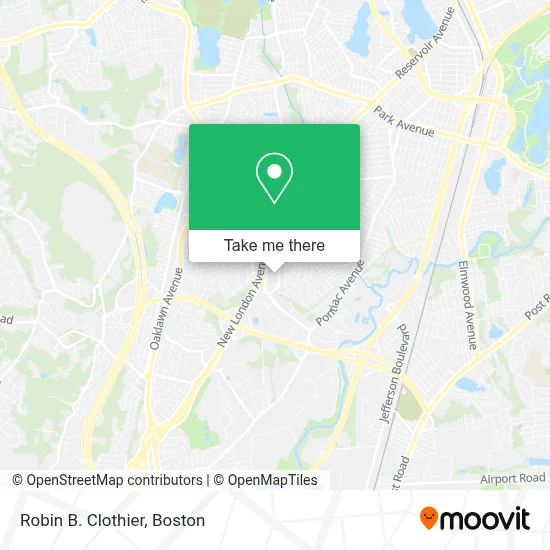 Robin B. Clothier map