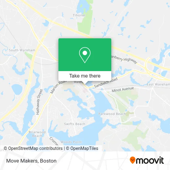 Move Makers map