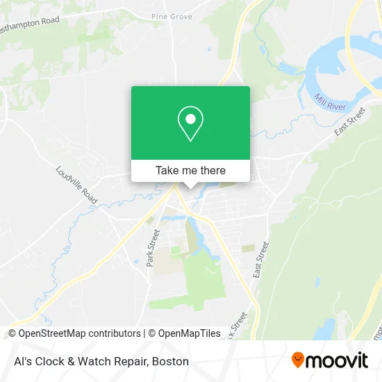 Al's Clock & Watch Repair map