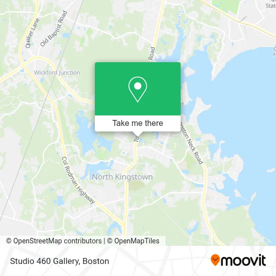 Studio 460 Gallery map