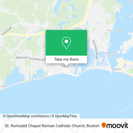 St. Romuald Chapel Roman Catholic Church map