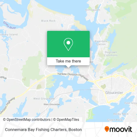 Connemara Bay Fishing Charters map