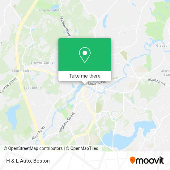 H & L Auto map