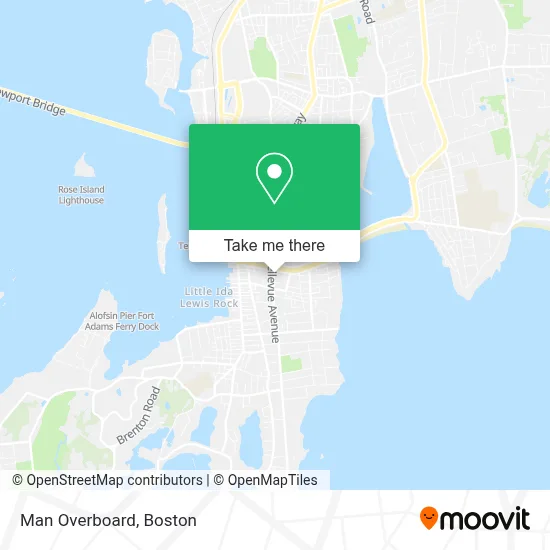 Man Overboard map
