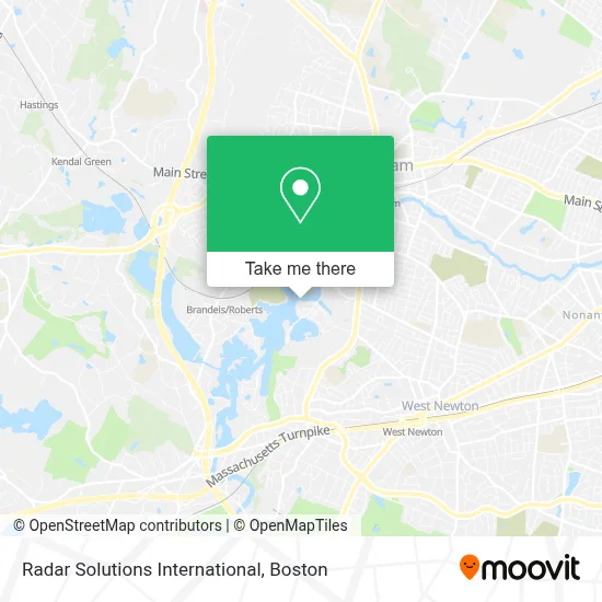 Radar Solutions International map