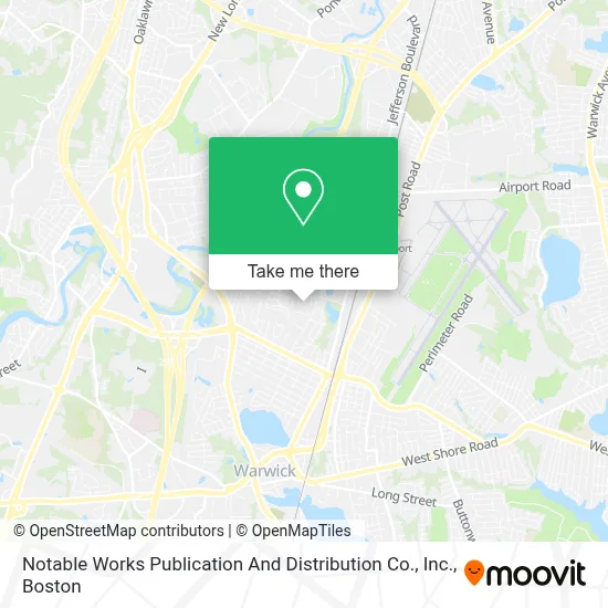 Notable Works Publication And Distribution Co., Inc. map