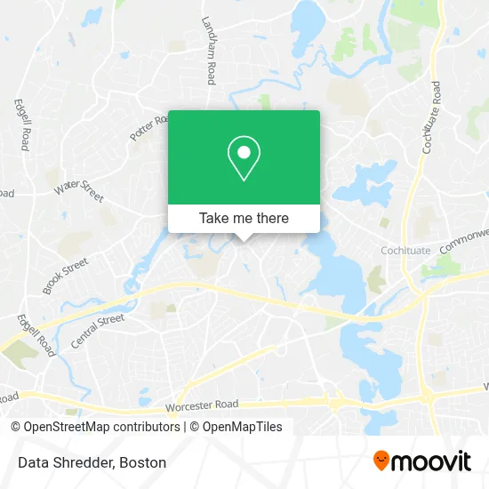 Data Shredder map