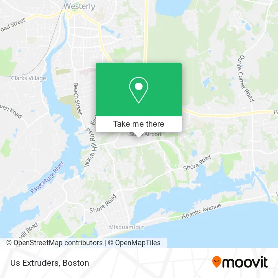 Us Extruders map