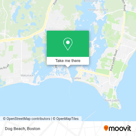 Dog Beach map