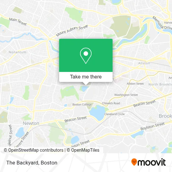 The Backyard map