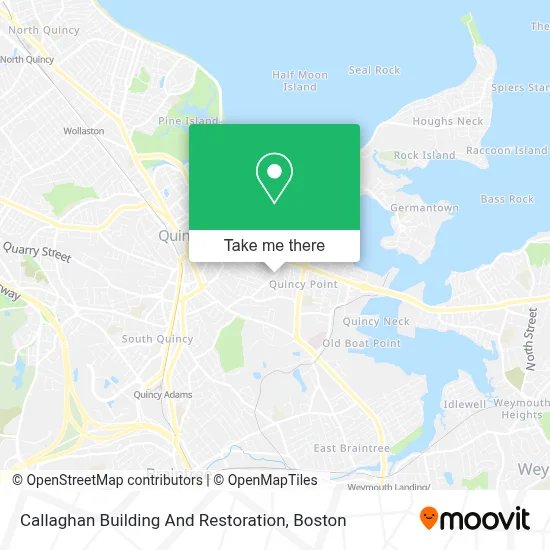 Callaghan Building And Restoration map