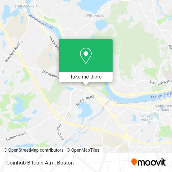 Coinhub Bitcoin Atm map