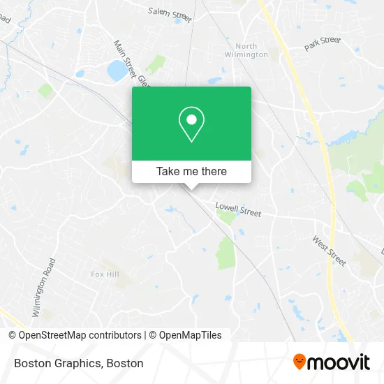 Boston Graphics map