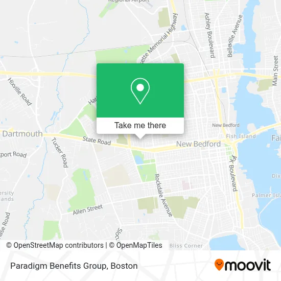 Paradigm Benefits Group map