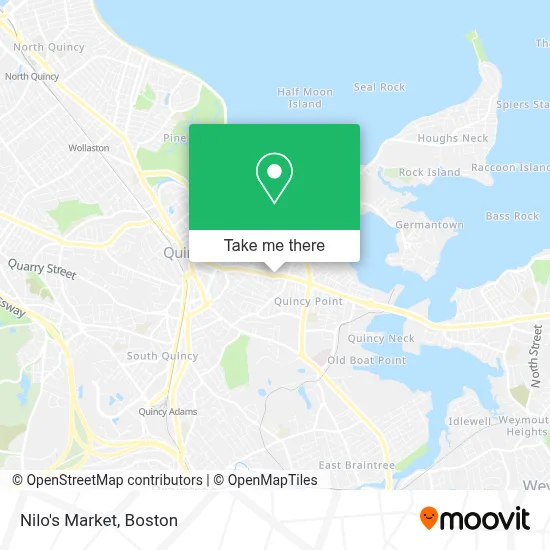 Nilo's Market map