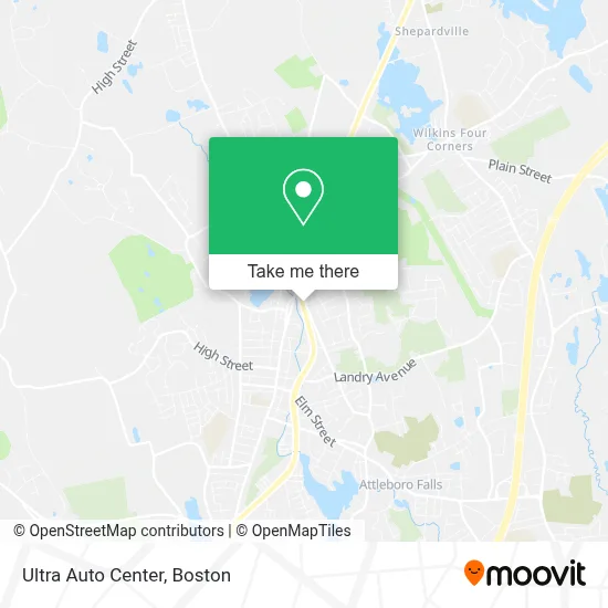 Ultra Auto Center map