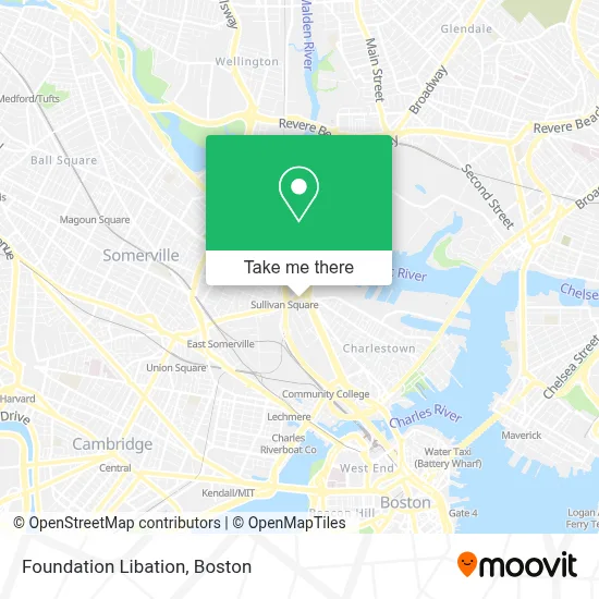 Foundation Libation map