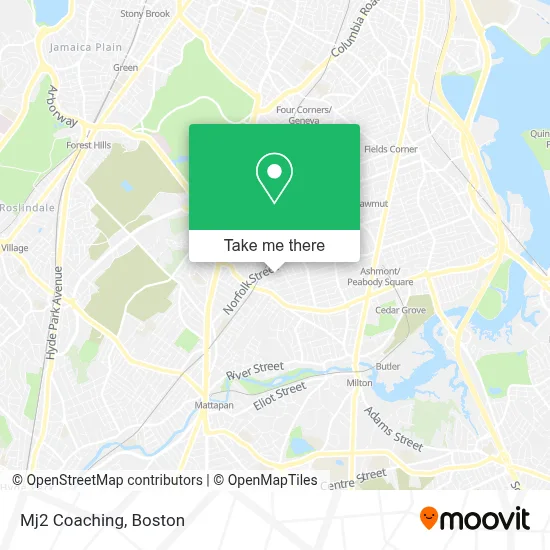 Mj2 Coaching map