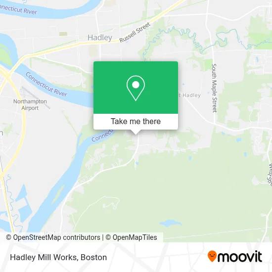 Hadley Mill Works map