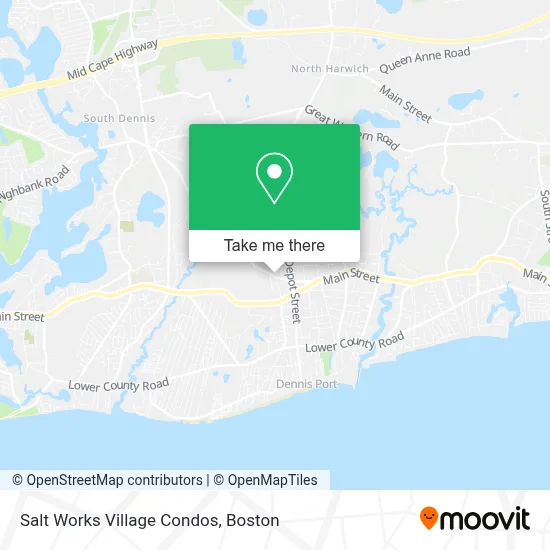 Salt Works Village Condos map