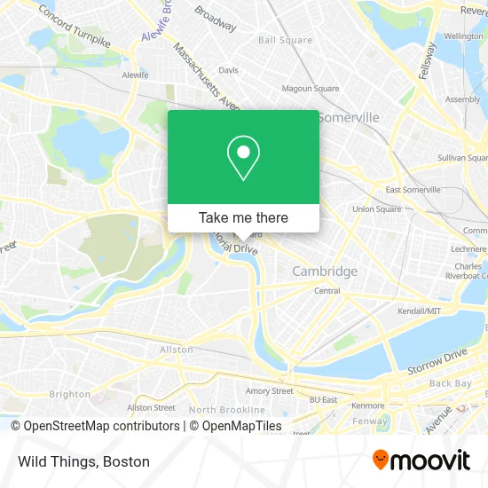 Wild Things map